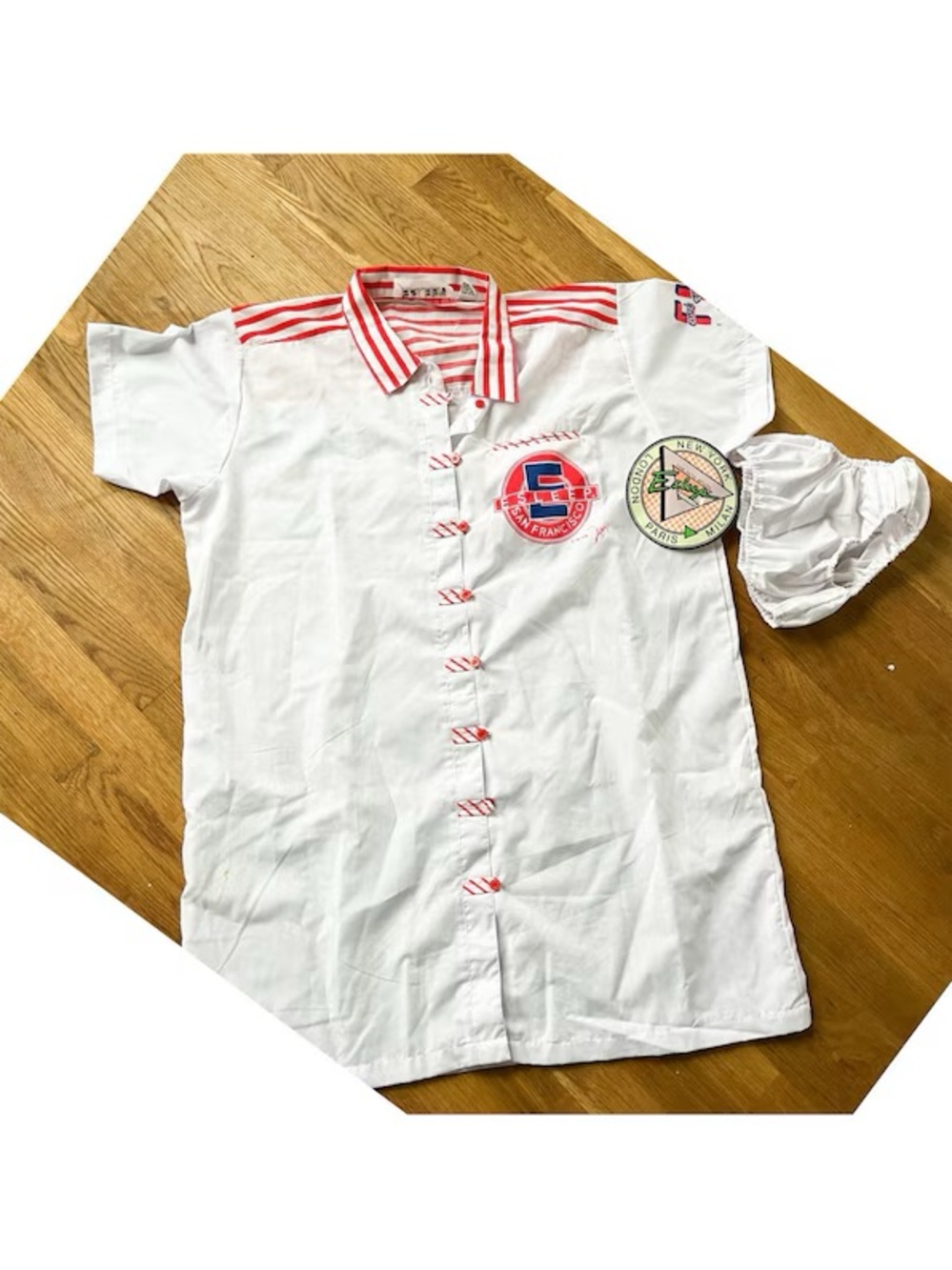 90s Esleep Deadstock New w Tags One Size fits most night shirt pj set